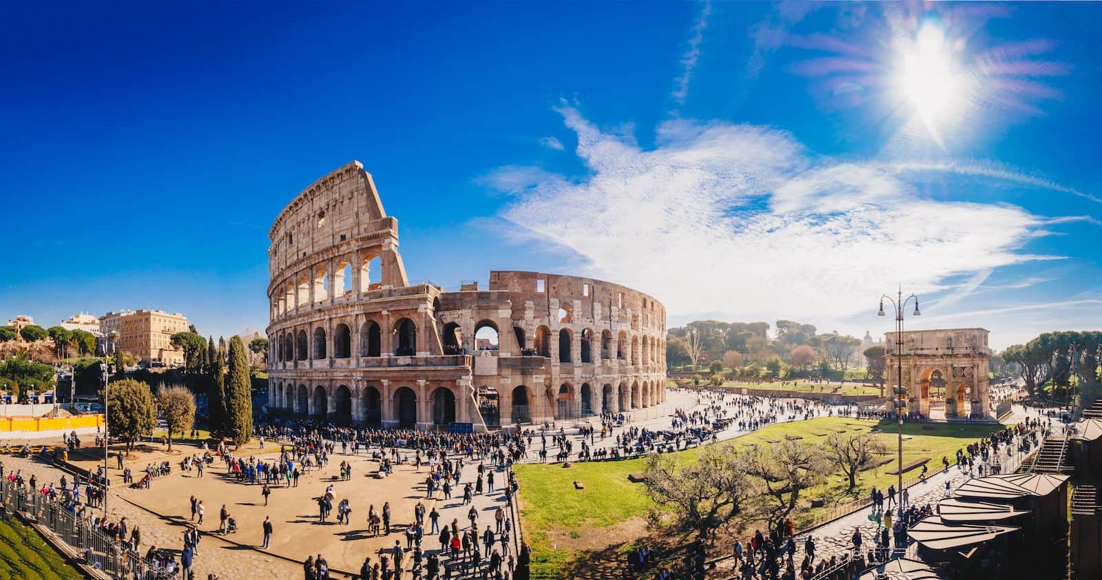  Colosseum or Coliseum, also known as the Flavian Amphitheatre
