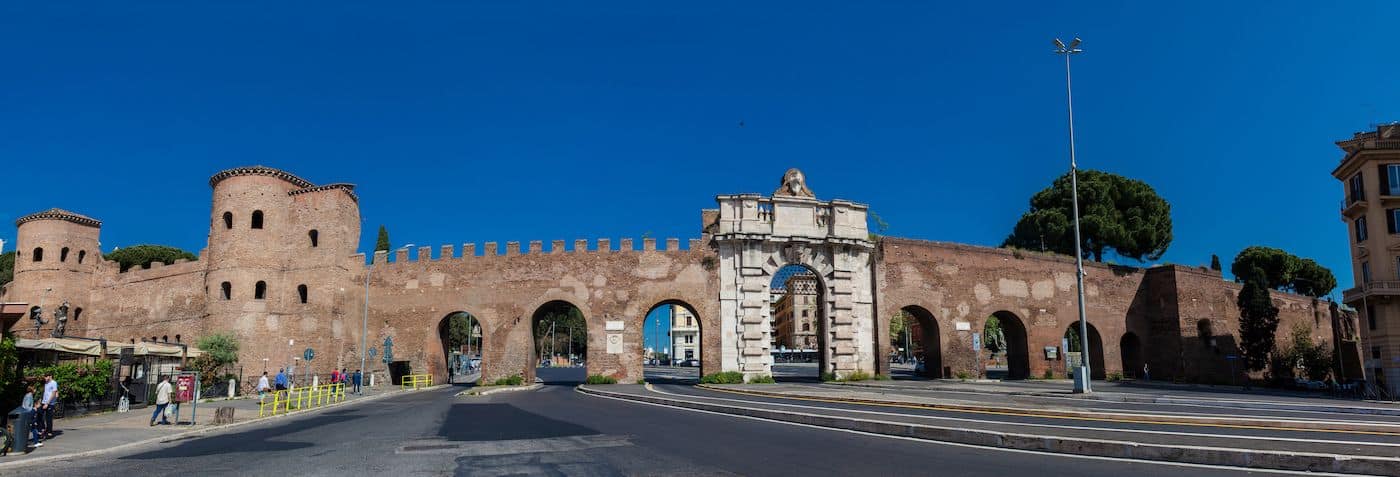 Aurelian Walls San Giovanni Gate