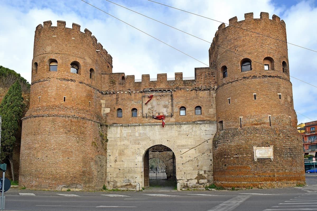 Aurelian Walls San Paolo Gate