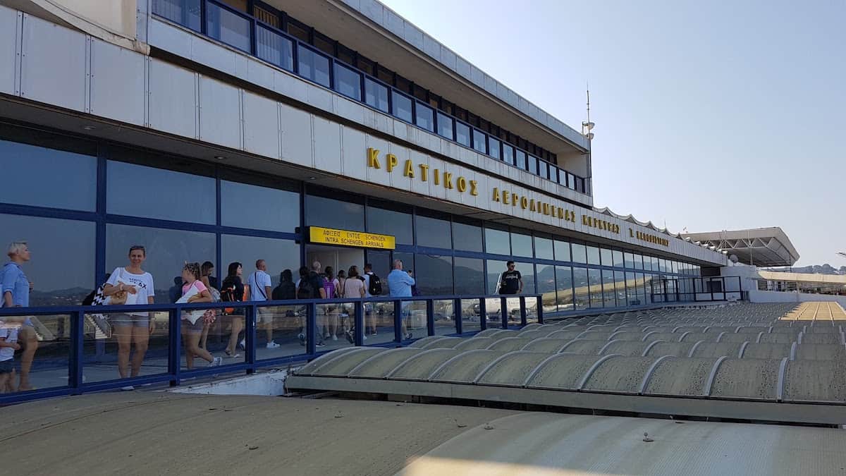 FCO to Corfu Airport